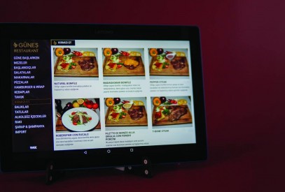 Güneş Restaurant Tablet Menü